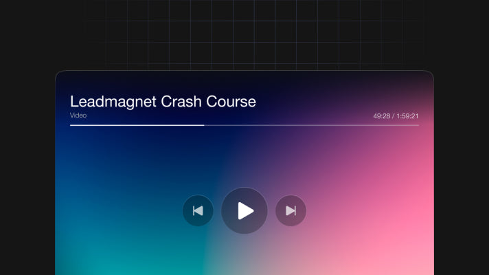 Leadmagnet Crash Course
